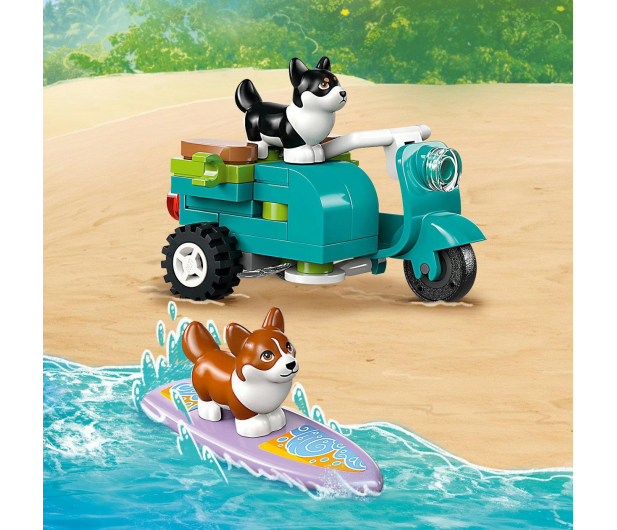 LEGO Friends 42641 Przygoda z surfującymi psami i skuterem - 1298079 - zdjęcie 6